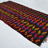 Anatolian handmade kilim rug 371 cm x 182 cm