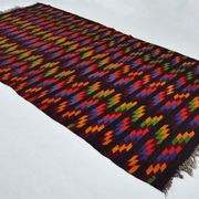 Anatolian handmade kilim rug 371 cm x 182 cm