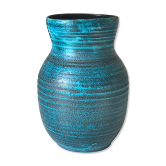 Ceramic vase Gallic series by vintage accolay 1960