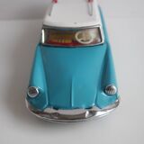 Vintage tin model car, Citroën DS station wagon, 1960s.