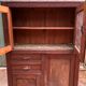 Vintage Parisian pine cabinet.