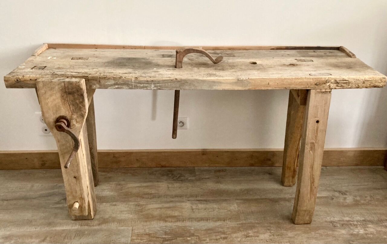 Authentic old workbench