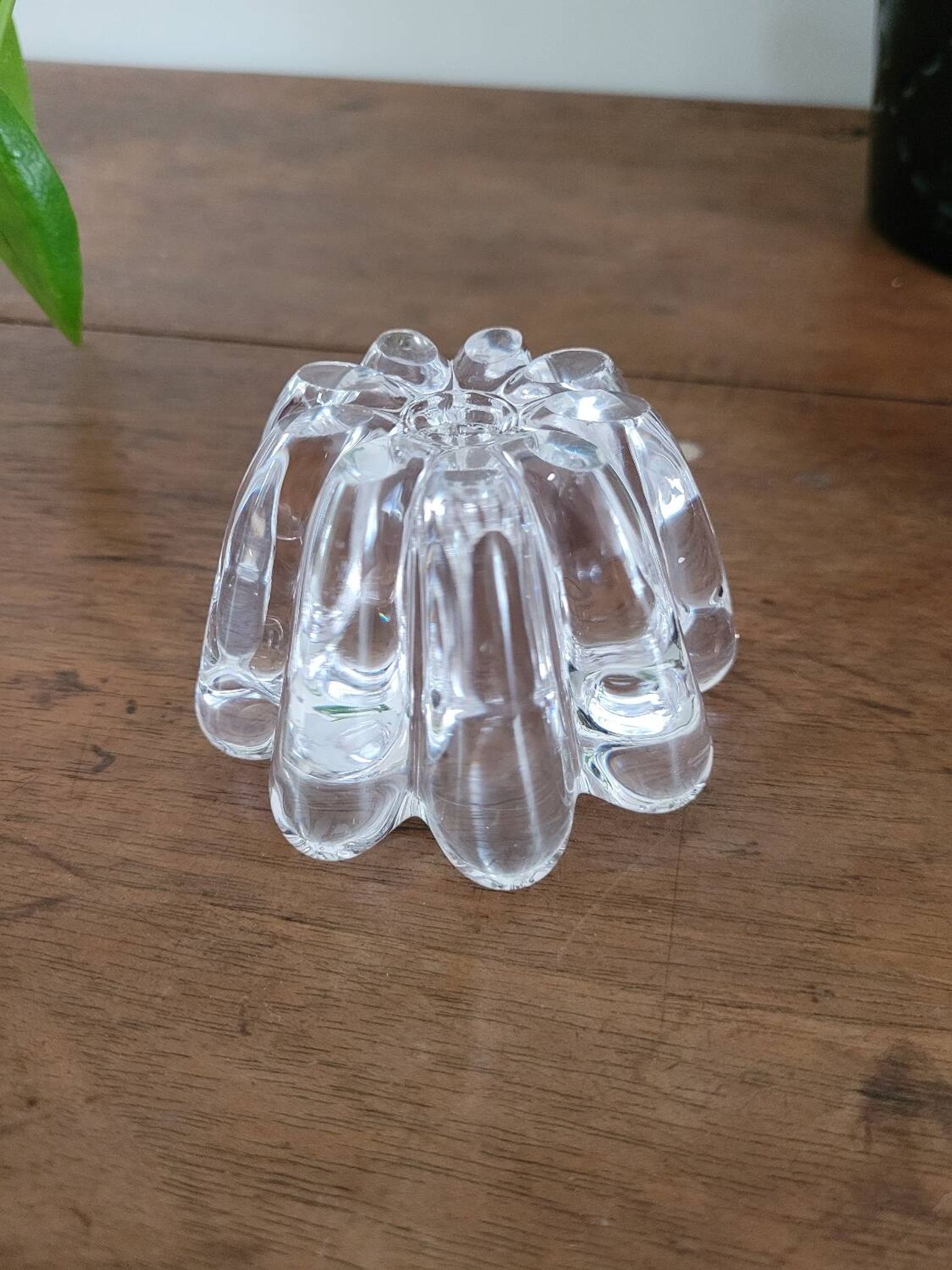 Bougeoir en cristal n°1