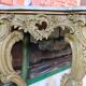 Natural wood XIX Louis XV console