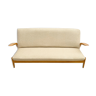 Dutch Mid Century Wooden Sofa