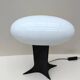 "mikos" lamp by diego chilo for sirrah in plastic and opaline, 1992