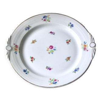 Spring flower pie dish