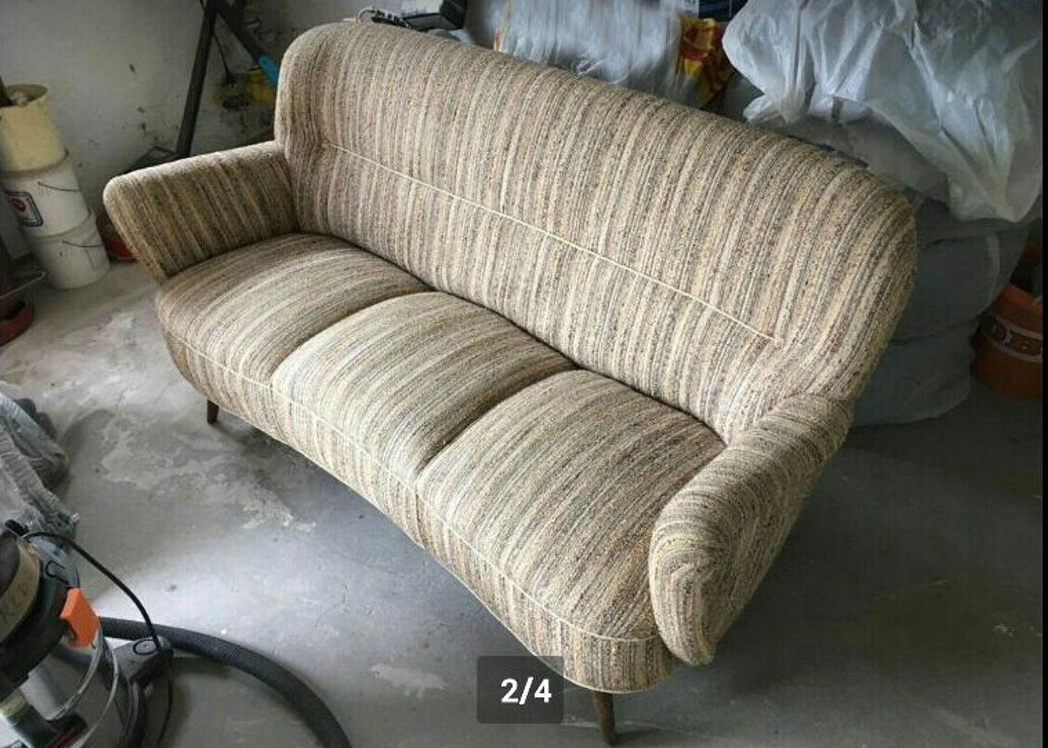 Fauteuil organique des années 50