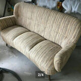 50's organic armchair