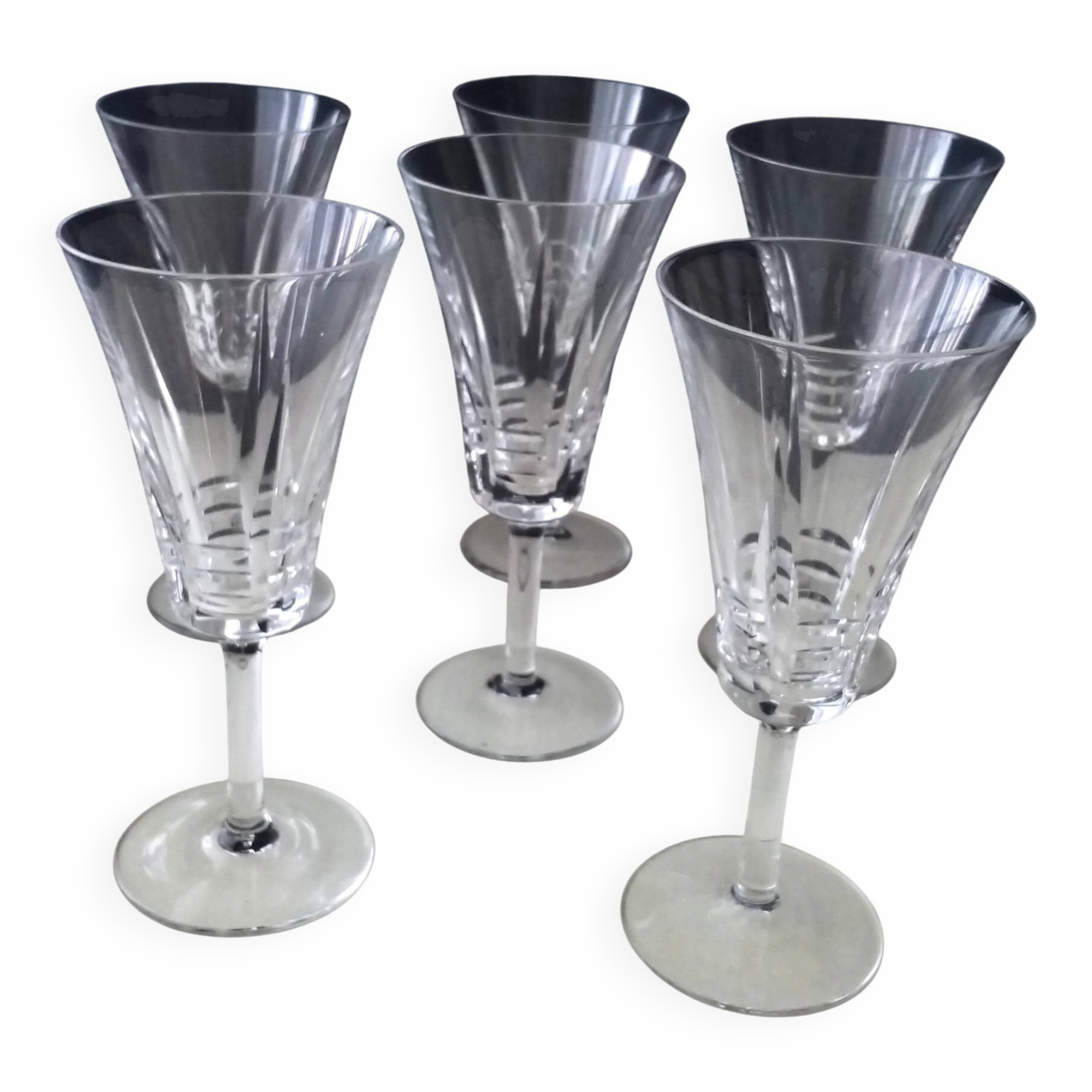 6 crystal wine glasses Villeroy Boch Model Concorde