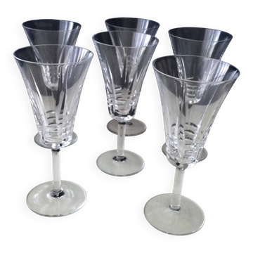 6 crystal wine glasses Villeroy Boch Model Concorde