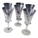 6 crystal wine glasses Villeroy Boch Model Concorde