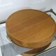 Mid century sewing box with / asystent / Service platform  teak 1960/70s