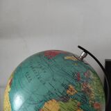 Terrestrial tripod globe dry map 1969