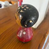 Antique kokeshi doll "girl with earrings"