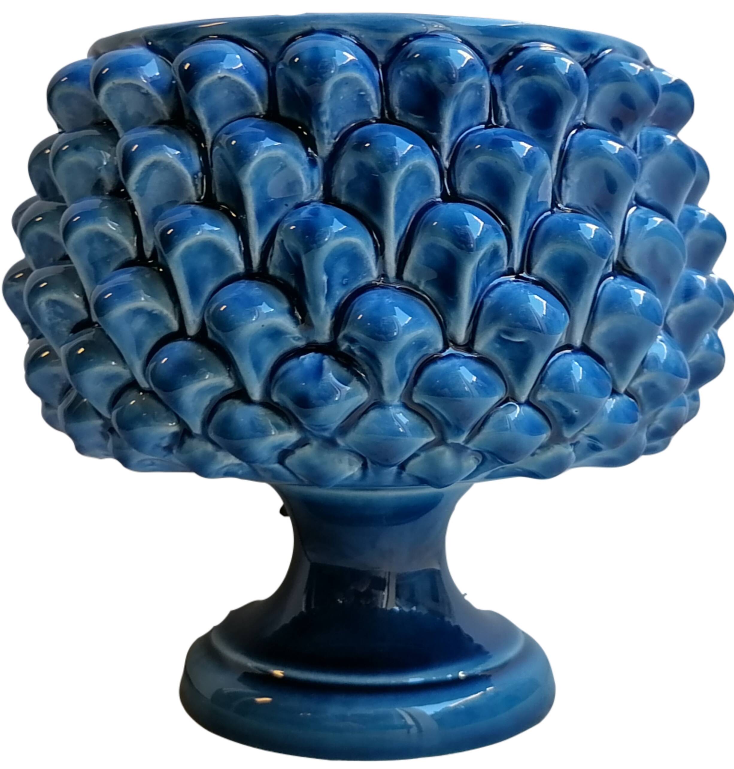 vaso a forma di pigna siciliana