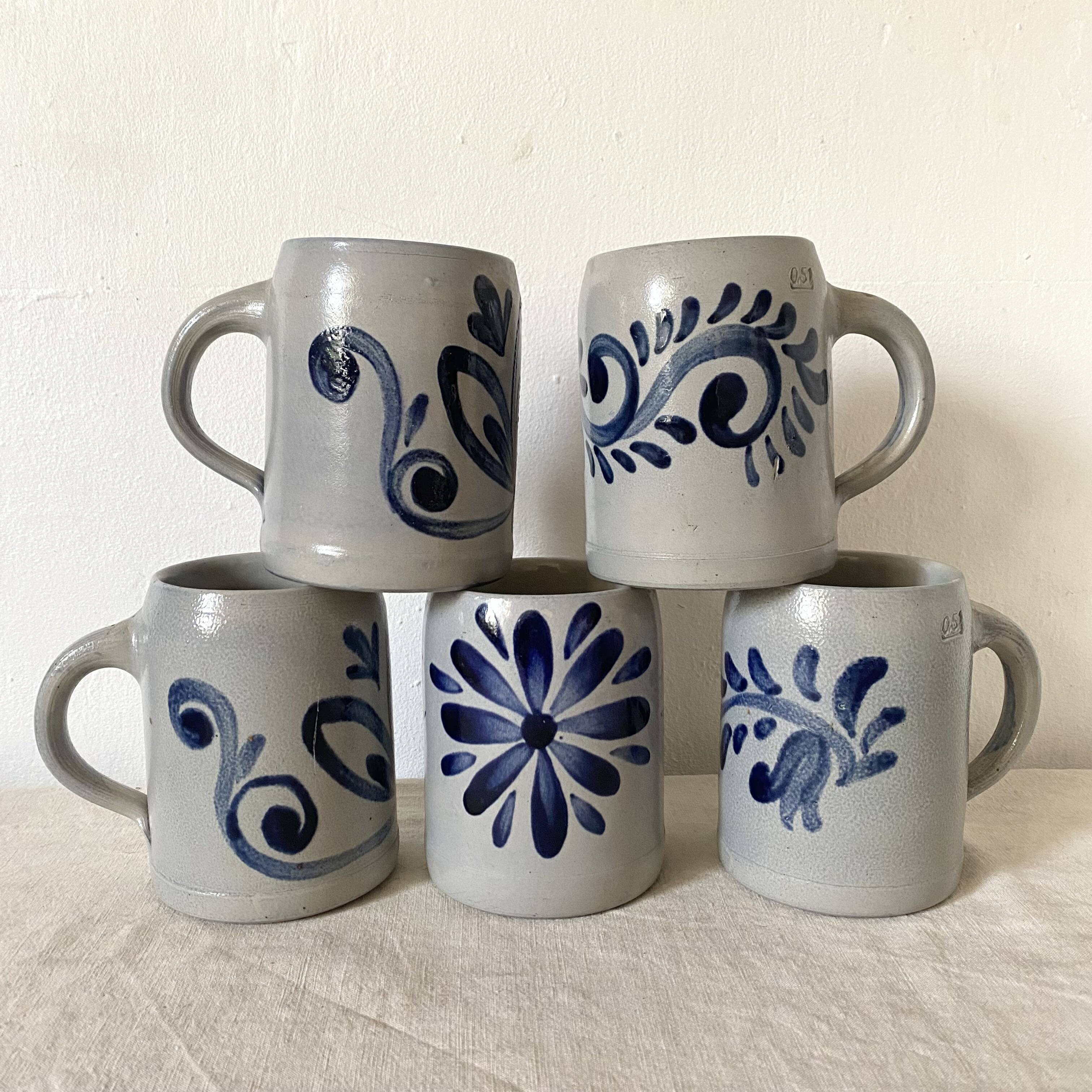 Beer mug, hand painted, Germany