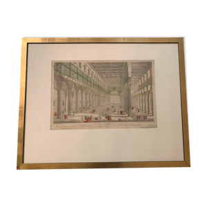 Gravure-vue d'optique