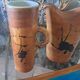 Set of three ceramic table pieces from "La Colombe"