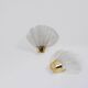 Midcentury Modern wall sconces pair ASEA, "Shell", 1950s, Sweden