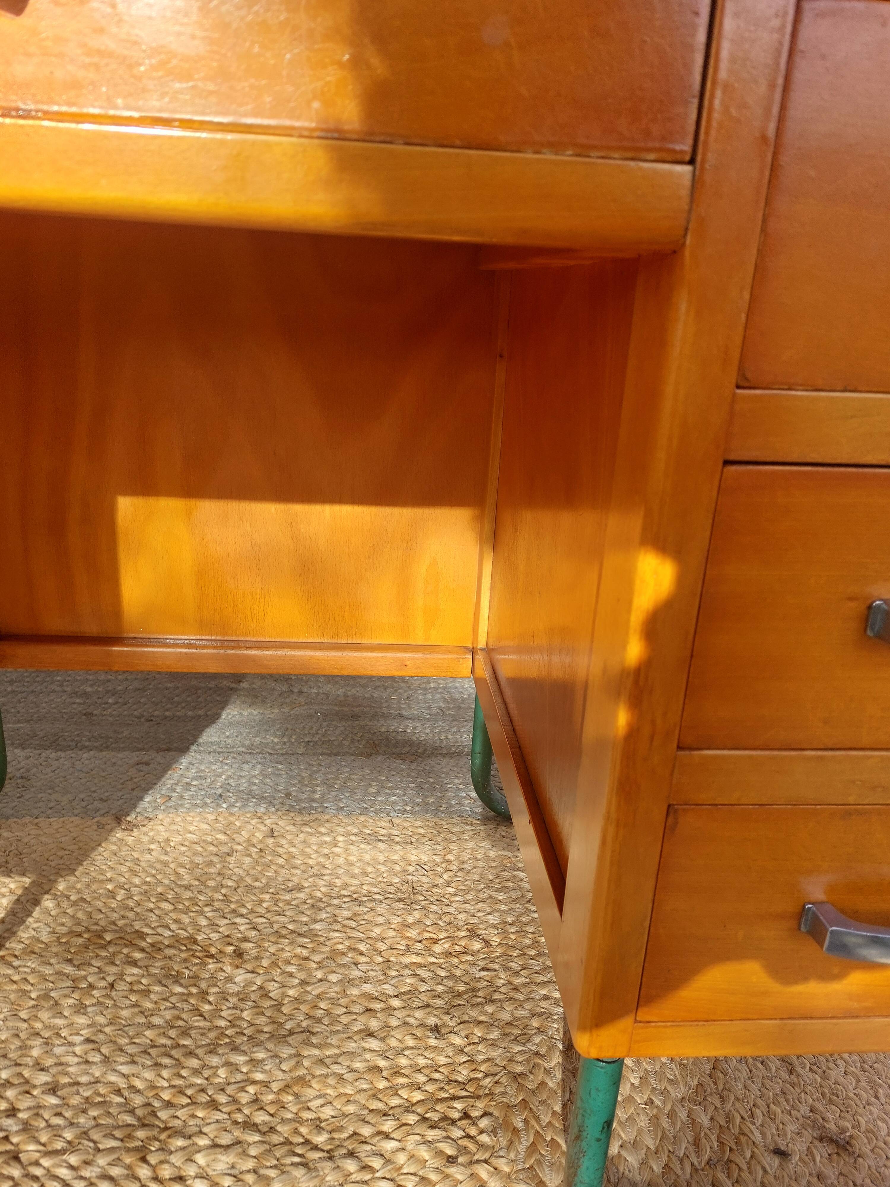 Vintage schoolmaster's desk