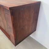 Large modernist rosewood sideboard, Scandinavian design, 1970s vintage