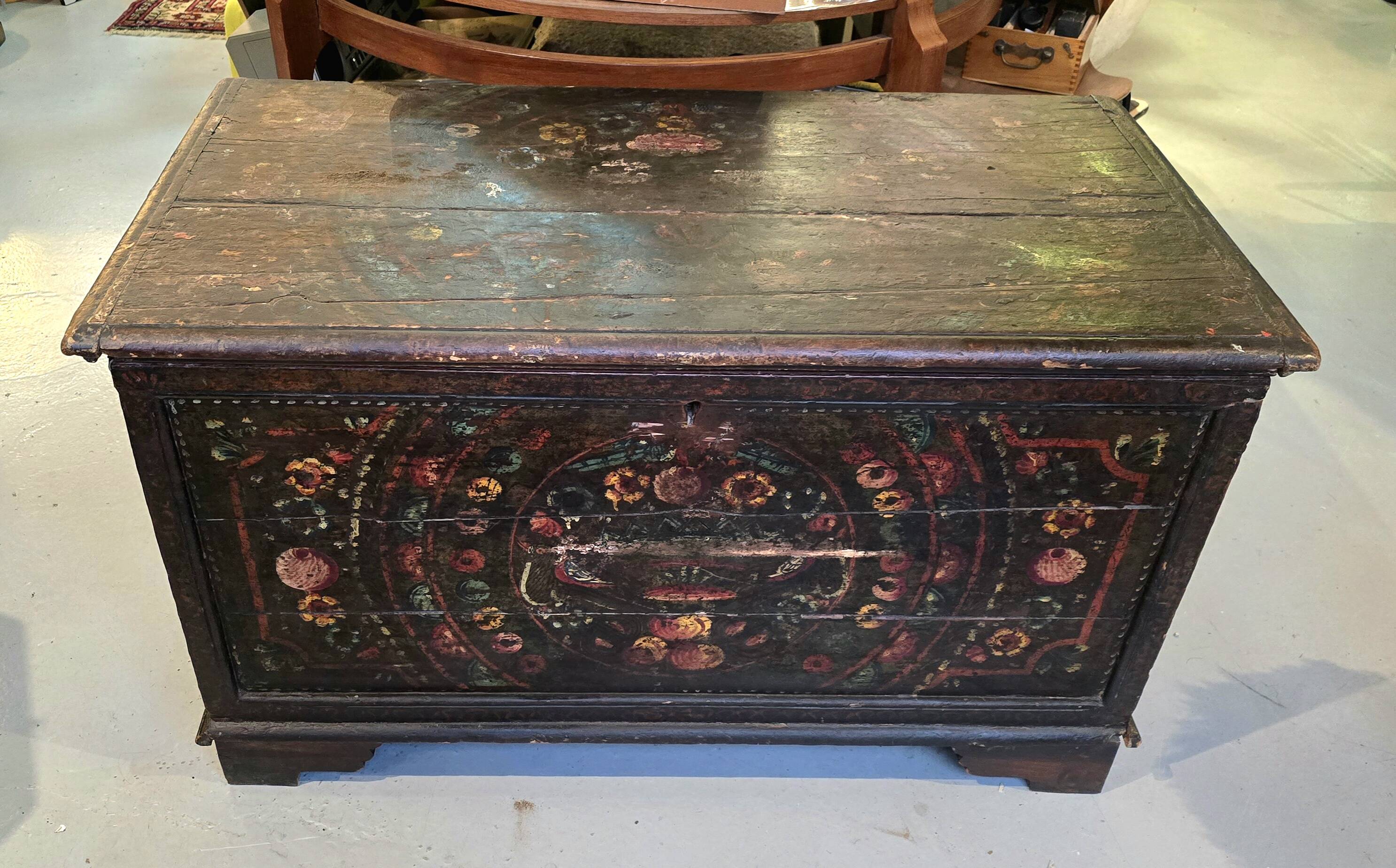 Chest says "SANDOUK" - Tunisia Circa 1900