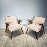 Pair of armchairs "Bunny" Proj. Józef Chierowski "Bunny" 1960'