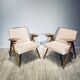 Pair of armchairs "Bunny" Proj. Józef Chierowski "Bunny" 1960'