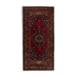 Vintage oriental rug, turkish rug from 1970s. wool rug, handmade rug