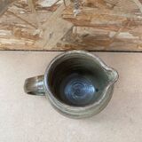Ancien pichet v. benaix gres marron beige vintage