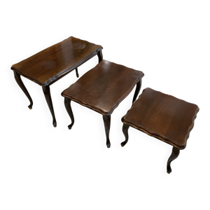 Ensemble de 3 tables - gigognes style