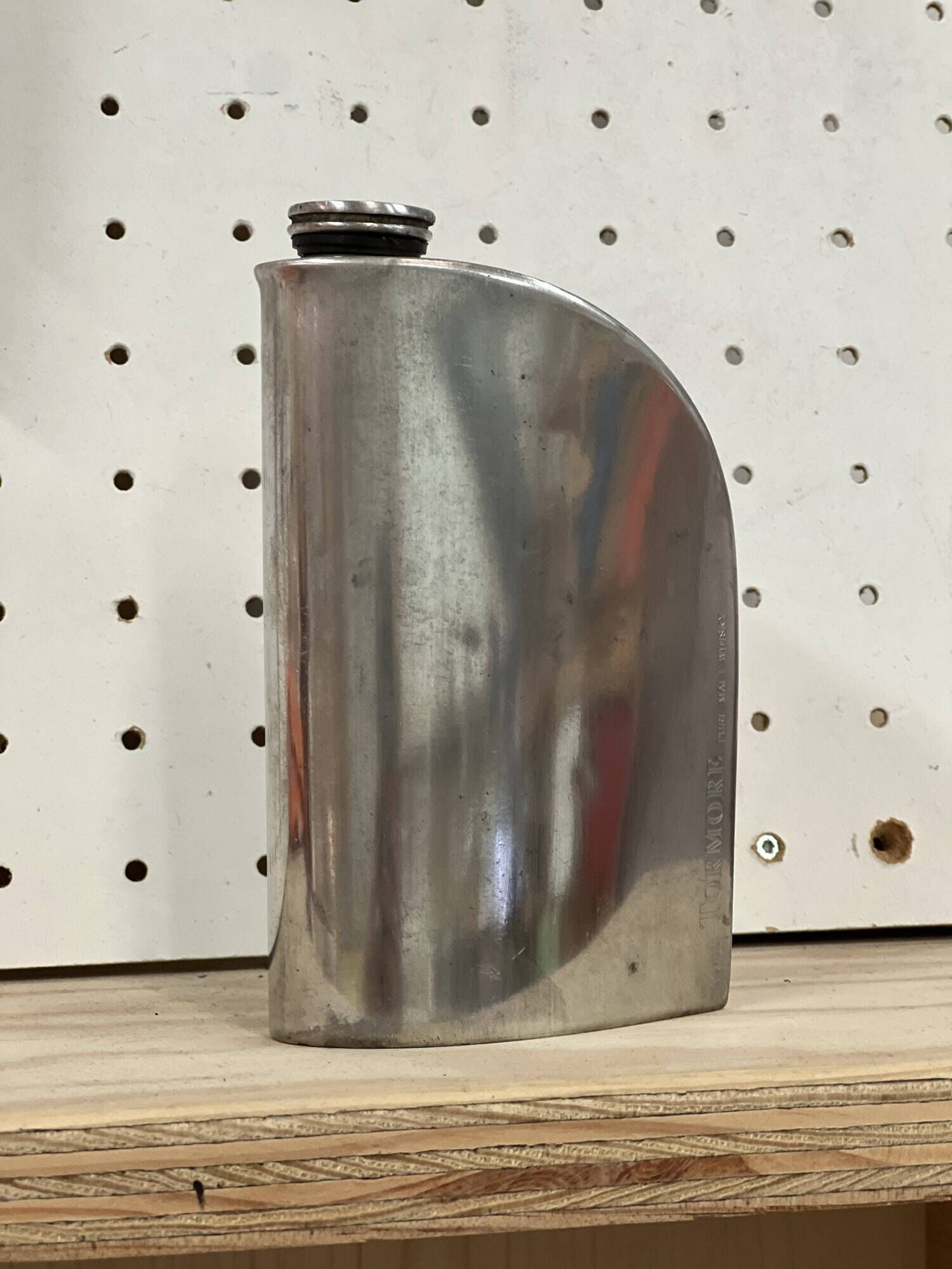 Silver-plated flask - Chris Middleton - The Tormore