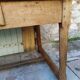Cherry farmhouse table