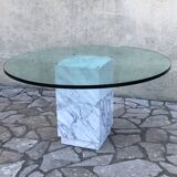 Large marble table diameter 145