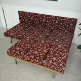 Daybed 55-17 bench by Frantisek Jirak for Tatra Pravenec 1960