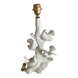 Lamp with 4 vintage doves