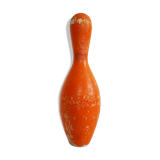 Pin bowling orange wood