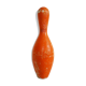 Pin bowling orange wood