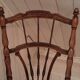 Fauteuil en bois et paille