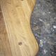 Solid oak coffee table