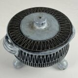 Pair of ceramic soup tureens by Jacques Pouchain, Dieulefit, circa 1960