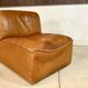 Brutalist Style DS-15 Leather Lounge Chair from De Sede, Switzerland 1970s