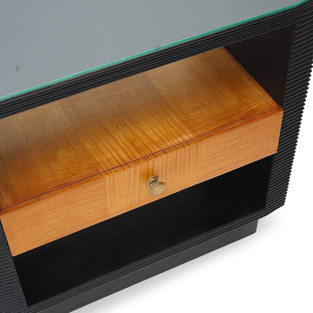 Art Deco bedside tables, 1930s, set of 2