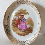 Gloria fine porcelain Fragonard hollow plate