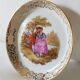 Assiette creuse Gloria porcelaine fine Fragonard