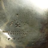 James Deakin - son of sheffield. Silver metal teapot.