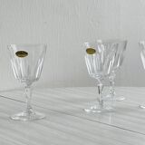Cristal D'Arques liqueur glasses.