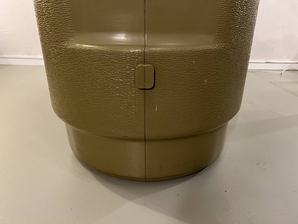 Bureau HADI Ernest Igl Hadi & Bayer années 70 vintage space age
