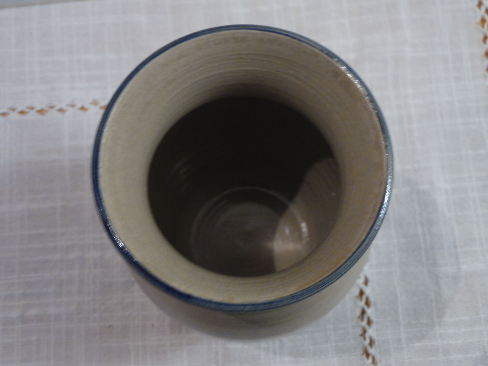 Alsace sandstone vase